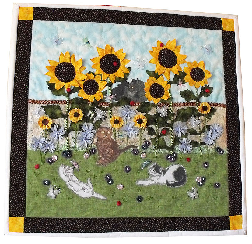 Catnip Capers quilt