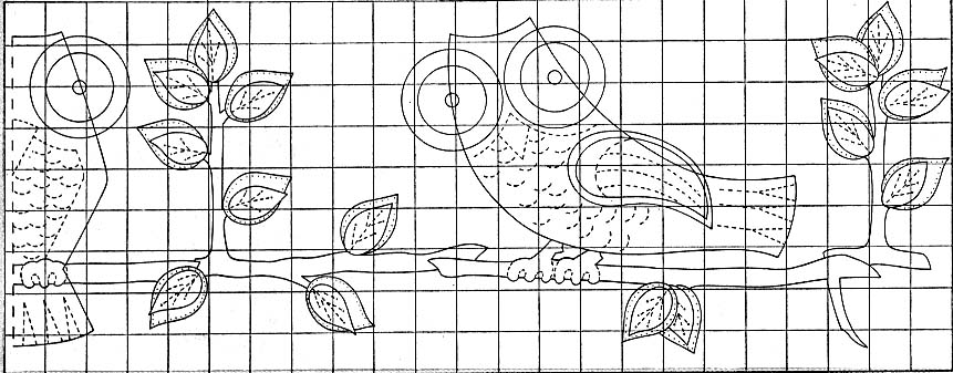 Owls pattern