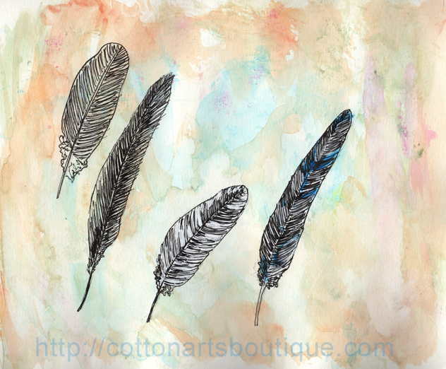 http://cottonartsboutique.com/wordpress/wp-content/uploads/2015/04/Field-Journaling-Lesson-14-LB-2015-feathers-SC.jpg