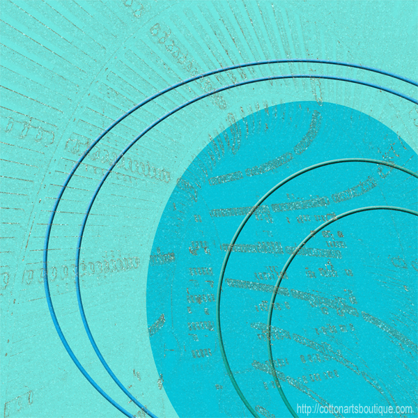Abstract circles and light