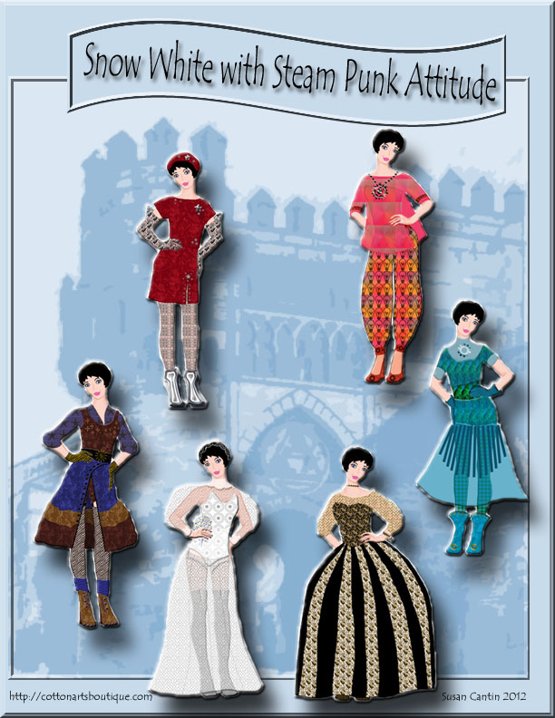 steam punk paper doll book cover