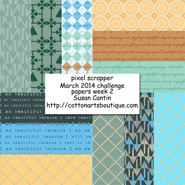 Pixel scrappers March challenge, week 2 papers