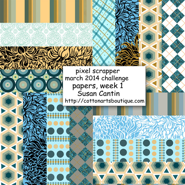 Pixel scrappers March challenge, week 1 papers